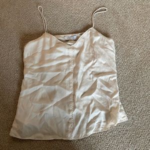 Silk tank top